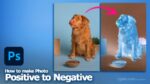 How to convert negative film to positive photo using Photoshop