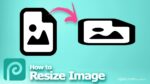 How to resize image in Photopea cgian