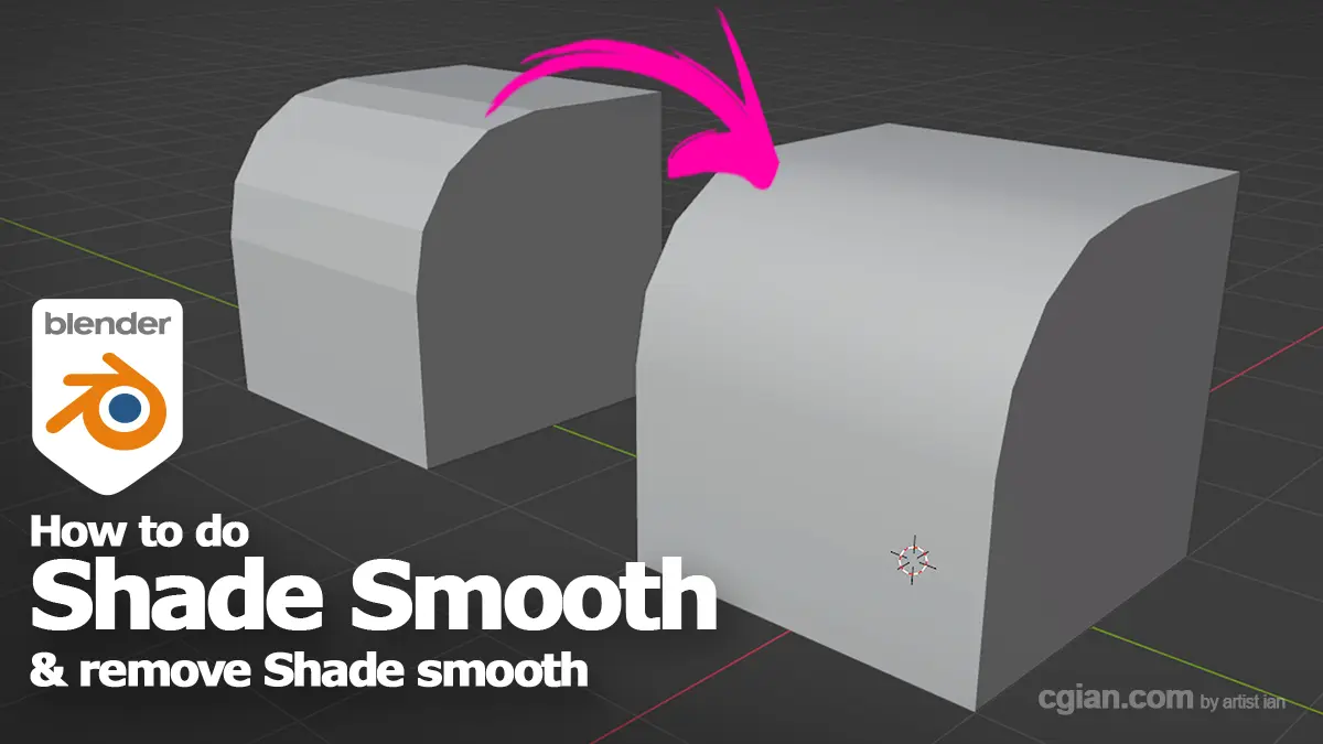 Blender Shade Smooth | Remove Shade Smooth | Auto Smooth