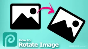 Photopea how to rotate image