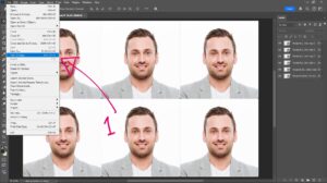 How to save as jpeg in Photoshop