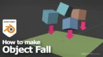 Blender falling object tutorial for animation