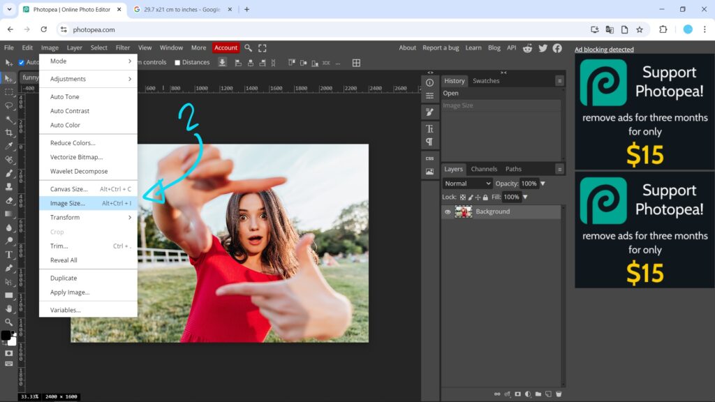 How to resize image in Photopea 02