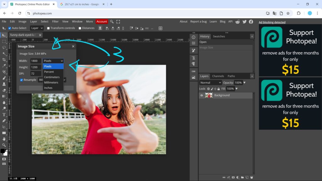 How to resize image in Photopea 03