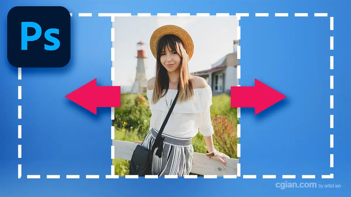 How to extend background in Photoshop using AI