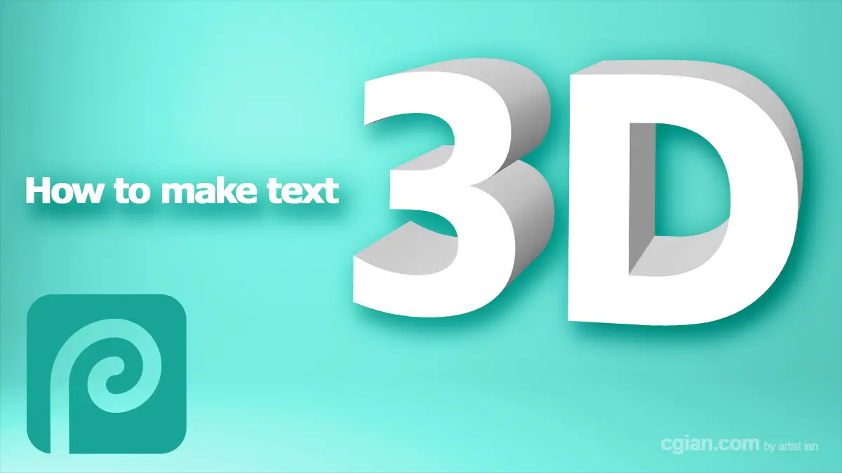 Photopea 3D text tutorial 4 Photopea 3D text tutorial