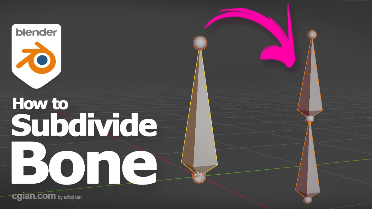 How to subdivide armature bones in Blender